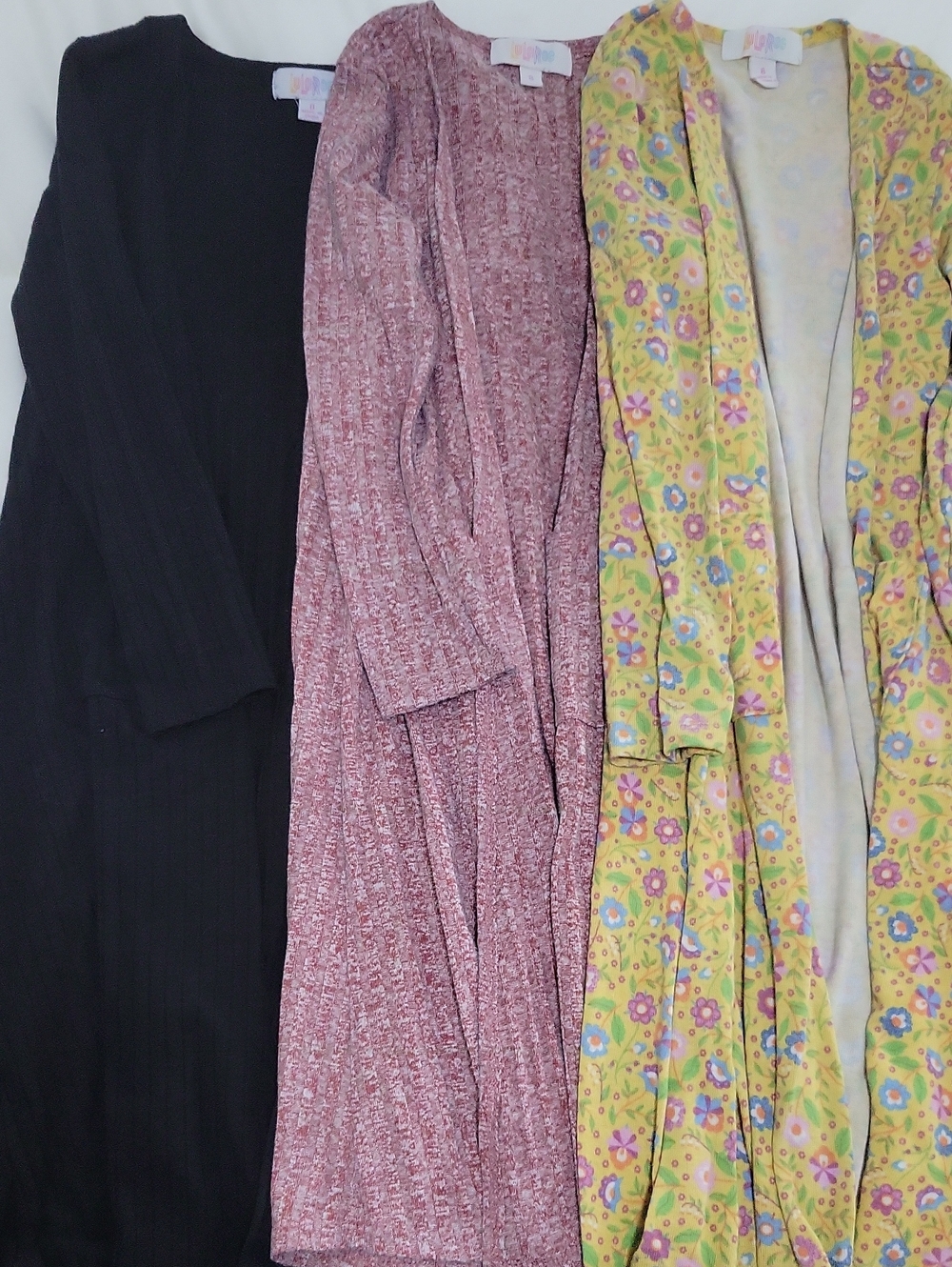 Lularoe Long Cardigans - Lot Of 3 - Size 8